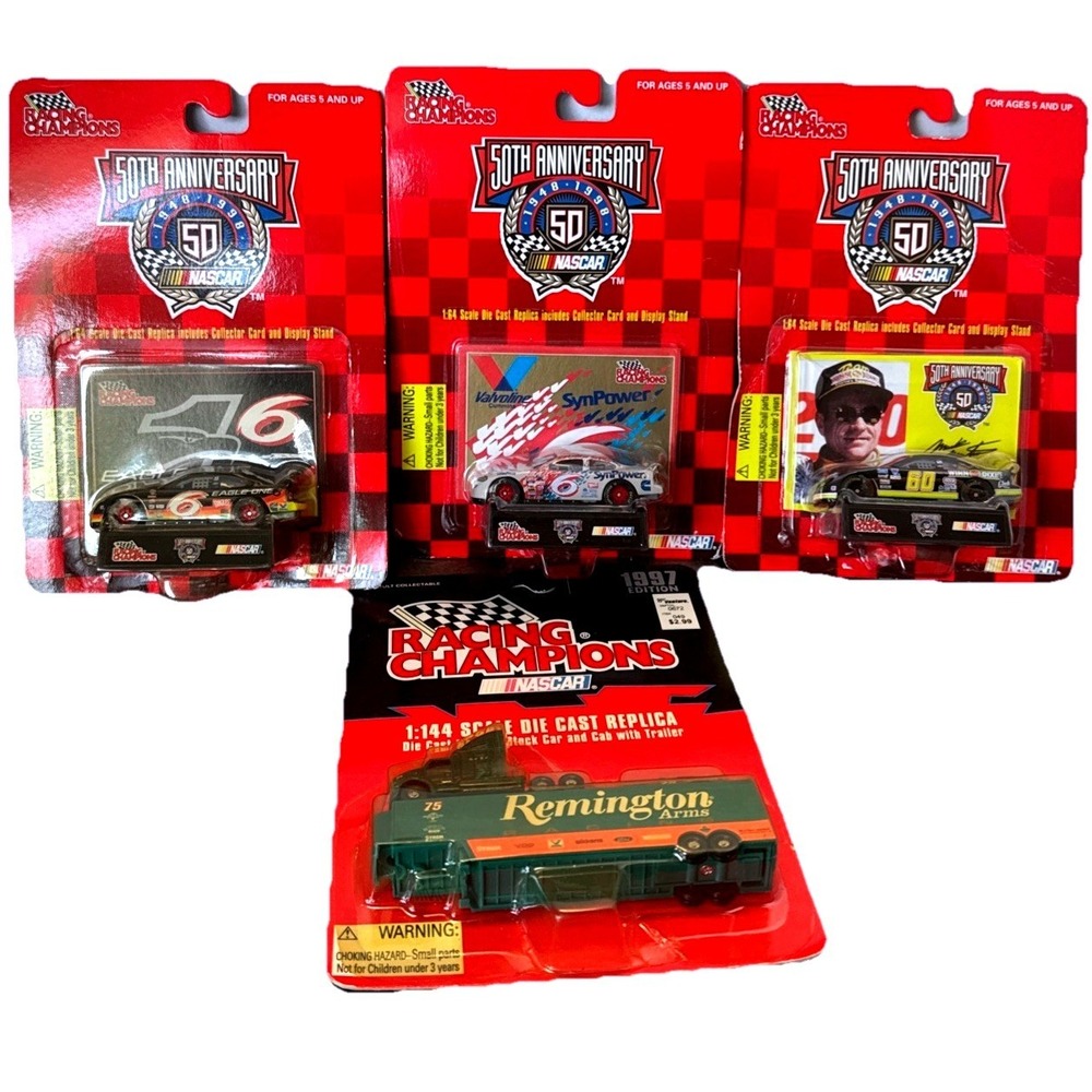 Racing Champions NASCAR Diecast Lot Mark Martin 50th Anniversary Remington 1997